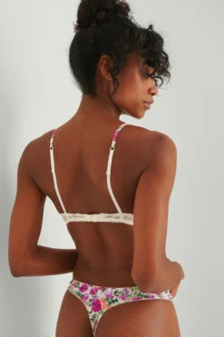 Lace Detail Satin Thong -Na-Kd nakd lace detail satin thong 1013 000915 5482 04d r