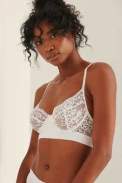 Lace Elastic Cup Bra 14 Lace Elastic Cup Bra -Na-Kd nakd lace elastic cup bra 1013 000930 0001 01a