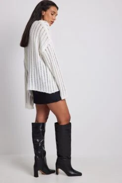 Leather Shaft Boots -Na-Kd nakd leather wide shaft boots 1055 001291 0002 2517 copy