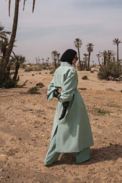 Linen Look Trench Coat -Na-Kd nakd linen look trench coat 1801 000017 1301 edit