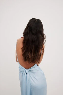 Low Back Satin Maxi Dress -Na-Kd nakd low back satin maxi dress 1804 000007 0047 10847