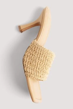 Messy Knitted Mules -Na-Kd nakd messy knitted mules 1055 001139 0005 0061