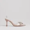 Transparent Bow Detail Pumps -Na-Kd nakd nakd transparent bow detail pumps 1055 001285 0020 4895