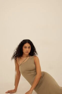 One Shoulder Long Dress -Na-Kd nakd one shoulder long dress 1760 000001 41642318