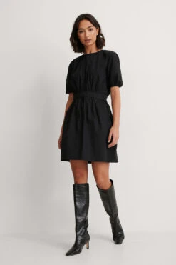 NA-KD Open Back Drop Shoulder Dress -Na-Kd nakd open back drop shoulder dress 1018 007146 0002 02c