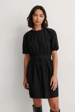 NA-KD Open Back Drop Shoulder Dress -Na-Kd nakd open back drop shoulder dress 1018 007146 0002 03j