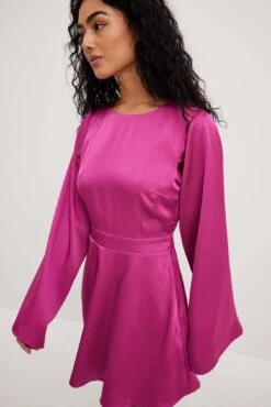 Open Back Mini Dress -Na-Kd nakd open back mini dress 1017 002210 0448 11431