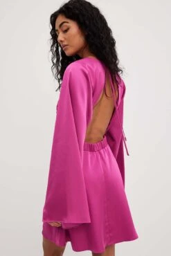 Open Back Mini Dress -Na-Kd nakd open back mini dress 1017 002210 0448 11445