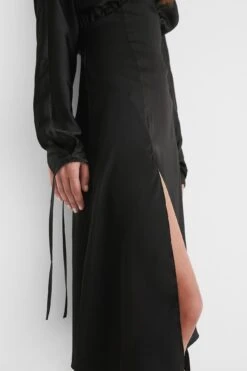 Open Back Side Slit Dress -Na-Kd nakd open back side slit dress 1017 000997 0002 04g