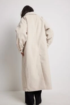 NA-KD Overshirt Maxi Coat -Na-Kd nakd overshirt maxi coat 1018 008788 1305 29649