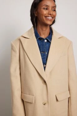 Oversized Coat -Na-Kd nakd oversized coat 1767 000036 5571 20081