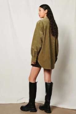 NA-KD Oversized Corduroy Shirt -Na-Kd nakd oversized corduroy shirt 1100 005155 0052 02d