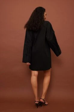 NA-KD Oversized Cotton Shirt Dress -Na-Kd nakd oversized cotton shirt dress 1100 006225 0002 2