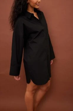 NA-KD Oversized Cotton Shirt Dress -Na-Kd nakd oversized cotton shirt dress 1100 006225 0002 4