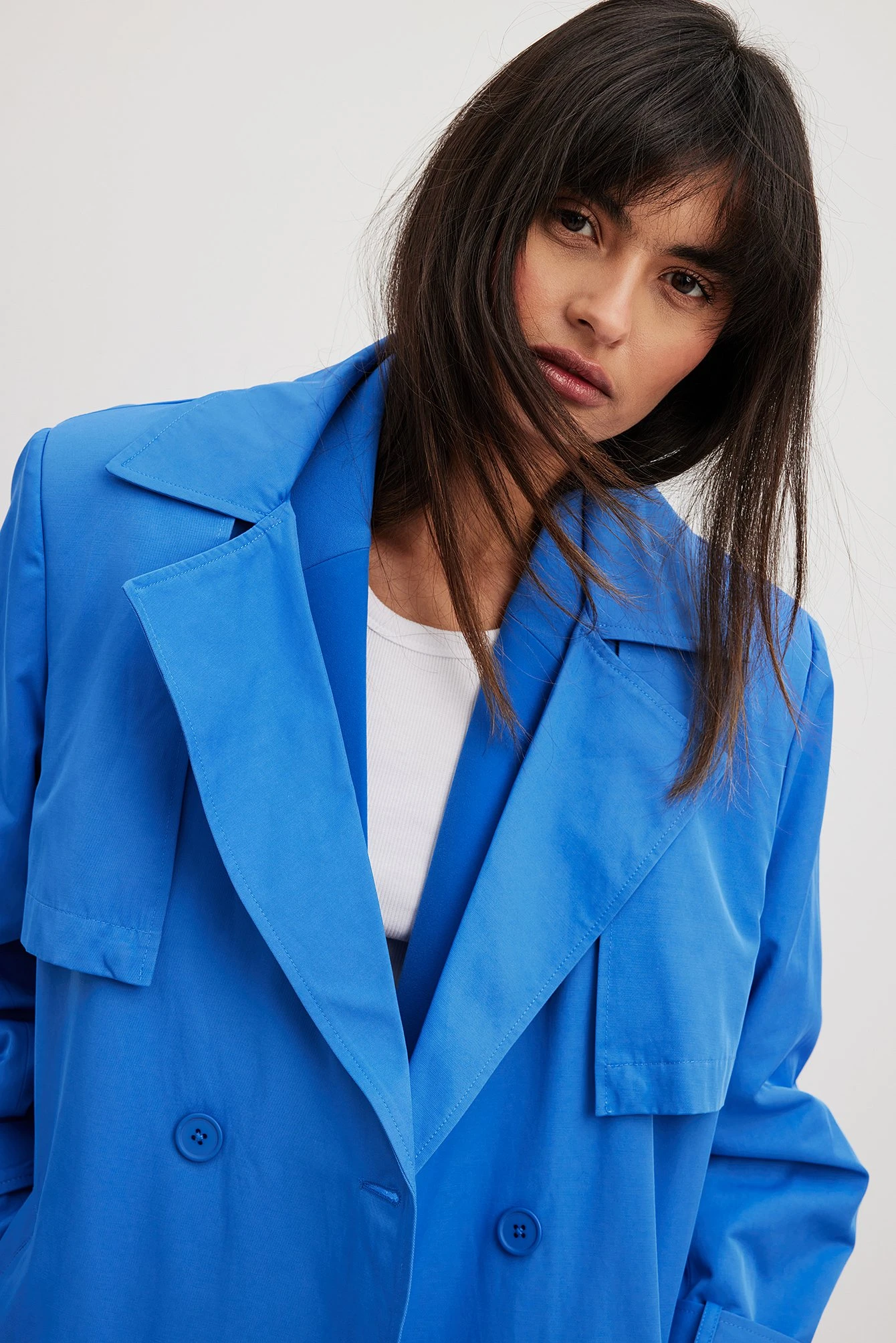 Oversized Double Button Trenchcoat 5 Oversized Double Button Trenchcoat - Image 3