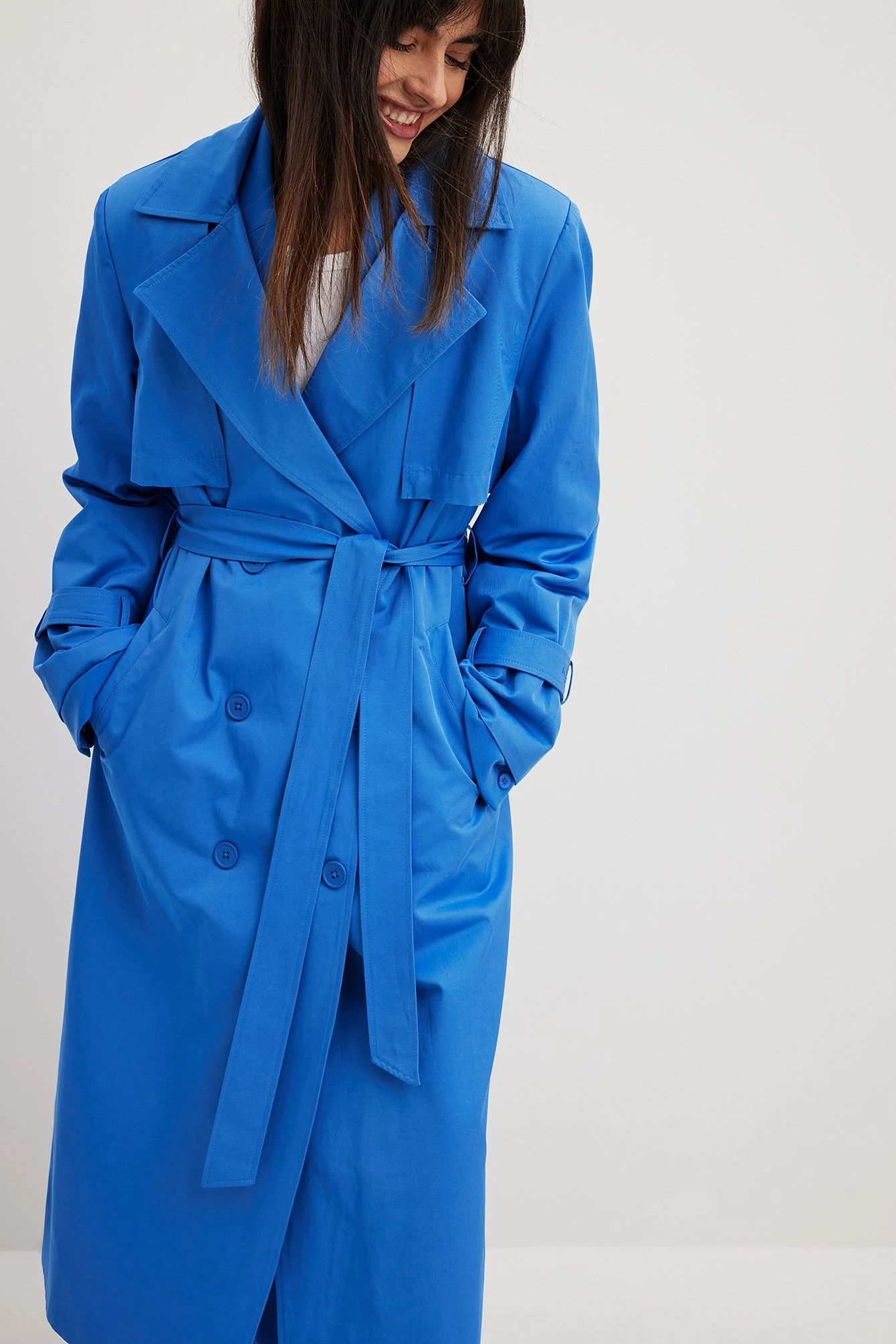 Oversized Double Button Trenchcoat 6 Oversized Double Button Trenchcoat - Image 4