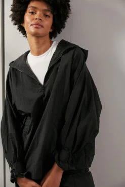 Oversized Half Zip-up Windshell Jacket -Na-Kd nakd oversized half zip up windshell jacket 1703 000016 0002 05g