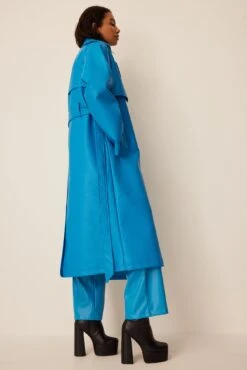 Oversized PU Trenccoat -Na-Kd nakd oversized pu trenchcoat 1736 000302 0003 0992