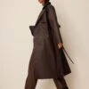 Oversized PU Trenccoat