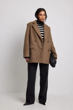 NA-KD Oversized Blazer Coat -Na-Kd nakd ovevrsized blazer coat 1100 005883 0017 01c