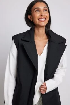 NA-KD Padded Belted Blazer Vest -Na-Kd nakd padded belted blazer vest 1018 009670 0002 2457 copy