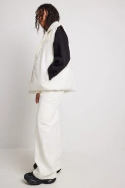 NA-KD Padded Belted Blazer Vest -Na-Kd nakd padded belted blazer vest 1018 009670 0260 01c