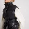 NA-KD Padded Belted Pu Vest -Na-Kd nakd padded belted pu vest 1100 006616 0002 16101