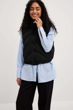 NA-KD Padded Vest -Na-Kd nakd padded vest 1018 009759 0002 13039 1