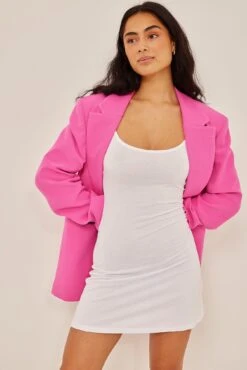 Thin Strap Viscose Dress -Na-Kd nakd pearl thin strap viscose dress 1100 006166 0660 15523