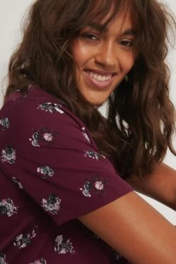 NA-KD Printed Flowy Mini Dress -Na-Kd nakd printed flowy mini dress 1100 003134 0326 05g