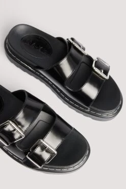 Profile Buckle Sandals -Na-Kd nakd profile buckle sandals black 1055 000951 0002 4647