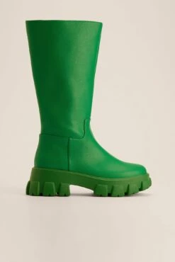 Profile Sole Calf Boots -Na-Kd nakd profile sole calf 1055 001103 9680 01m