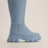 Profile Sole Calf Boots -Na-Kd nakd profile sole calf boots 1055 001103 0617 21351