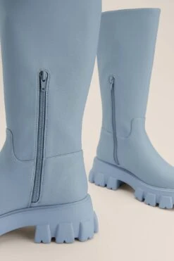 Profile Sole Calf Boots -Na-Kd nakd profile sole calf boots 1055 001103 0617 21364