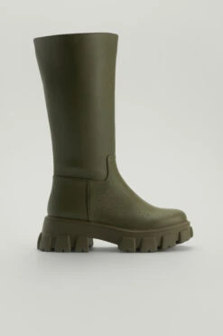 Profile Sole Calf Boots -Na-Kd nakd profile sole calf boots 1055 001103 8889 01m