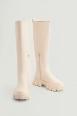 Profile Sole Shaft Boots -Na-Kd nakd profile sole shaft boots 1055 001020 0271 02m