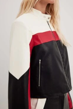 PU Biker Jacket -Na-Kd nakd pu biker jacket 1728 000040 0061 4