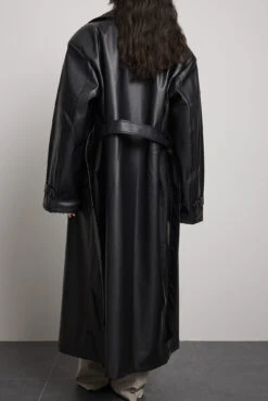 Pu Trench Coat -Na-Kd nakd pu trench coat 1767 000037 0002 04