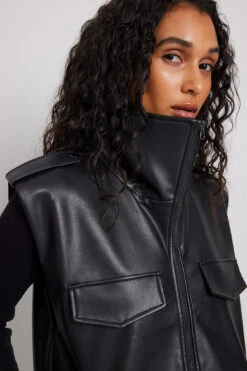 Pu Vest -Na-Kd nakd pu vest 1711 000070 0002 4