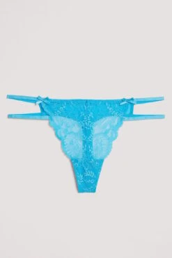 Qute Double Strap Thong -Na-Kd nakd qute bow detail bra 1013 001033 0003 0380