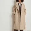 Raglan Sleeve Belted Coat -Na-Kd nakd raglan sleeve belted coat 1018 008260 0005 02c