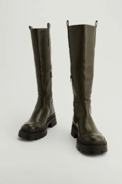 Cap Detailed Shaft Boots -Na-Kd nakd recycled cap detailed shaft boots 1055 001021 0052 02m