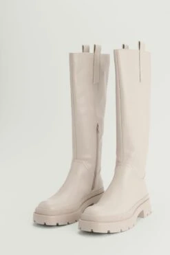 Cap Detailed Shaft Boots -Na-Kd nakd recycled cap detailed shaft boots 1055 001021 0068 01m 1