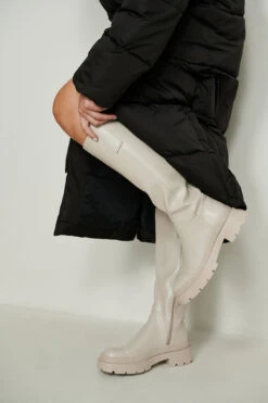 Cap Detailed Shaft Boots -Na-Kd nakd recycled cap detailed shaft boots 1055 001021 0068 02l