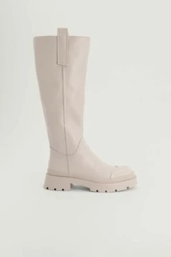 Cap Detailed Shaft Boots -Na-Kd nakd recycled cap detailed shaft boots 1055 001021 0068 02m 1