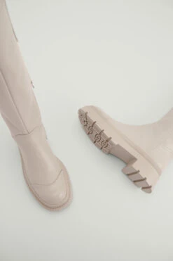 Cap Detailed Shaft Boots -Na-Kd nakd recycled cap detailed shaft boots 1055 001021 0068 04m