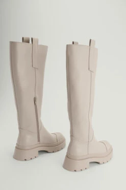 Cap Detailed Shaft Boots -Na-Kd nakd recycled cap detailed shaft boots 1055 001021 0068 05m