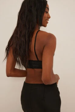 Eyelash Satin Corset -Na-Kd nakd recycled eyelash satin corset 1013 001136 0002 0984