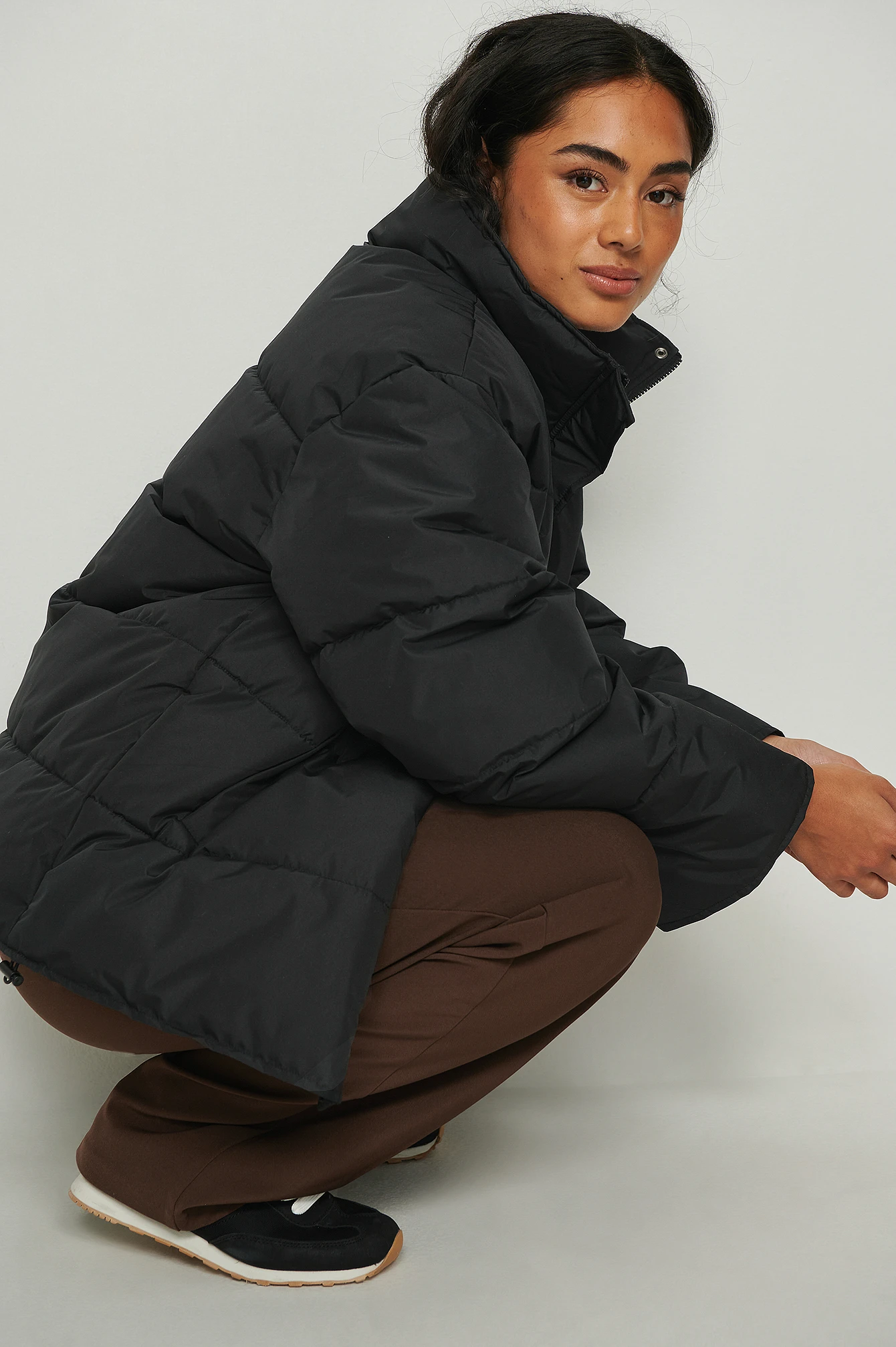 NA-KD Recycled Padded Midi Jacket 4 NA-KD Recycled Padded Midi Jacket - Image 2