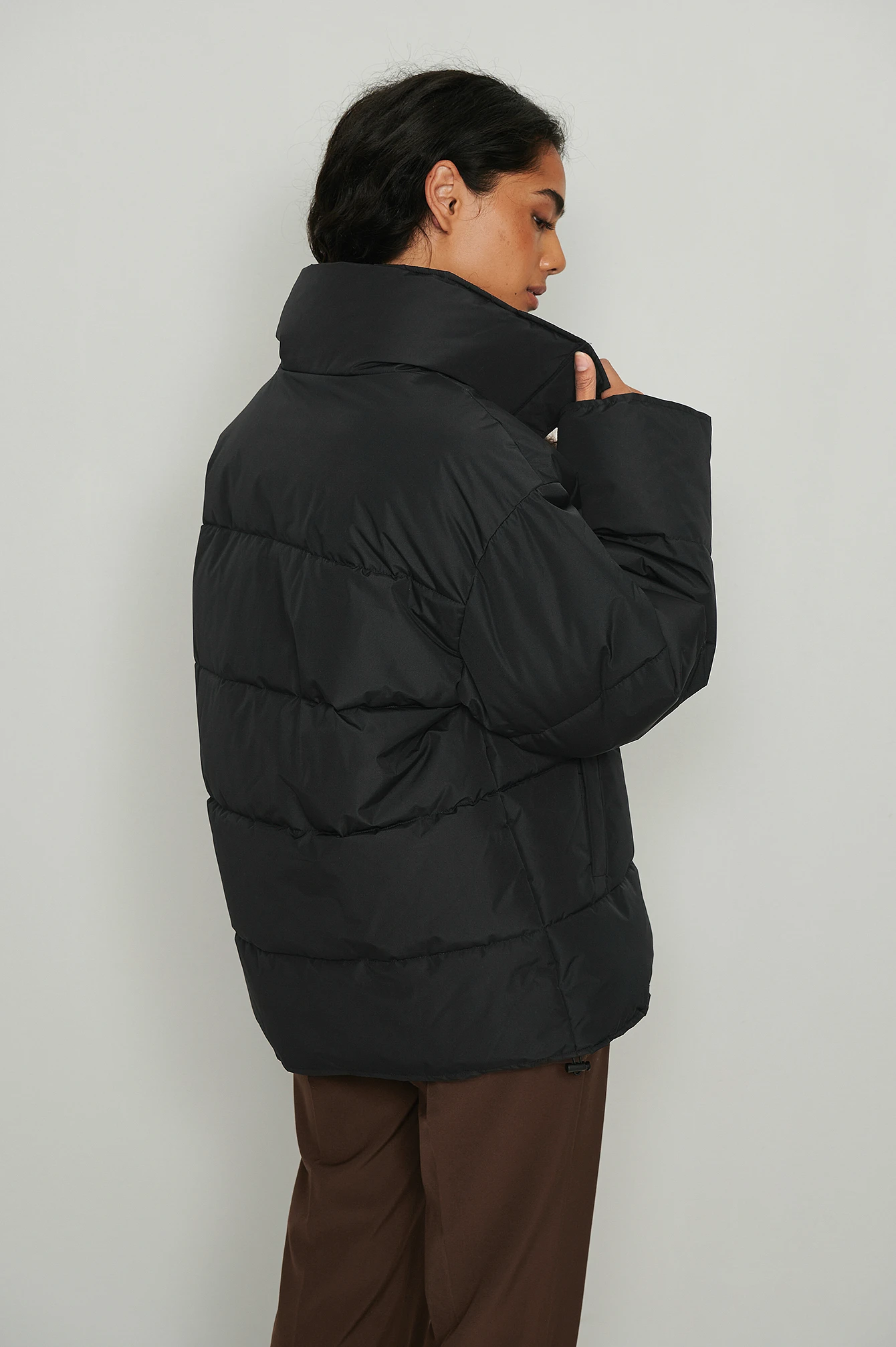 NA-KD Recycled Padded Midi Jacket 5 NA-KD Recycled Padded Midi Jacket - Image 3